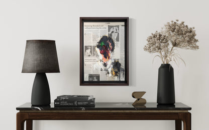 mirror series UNTITLED Portrait (Large size) contemporary painting art