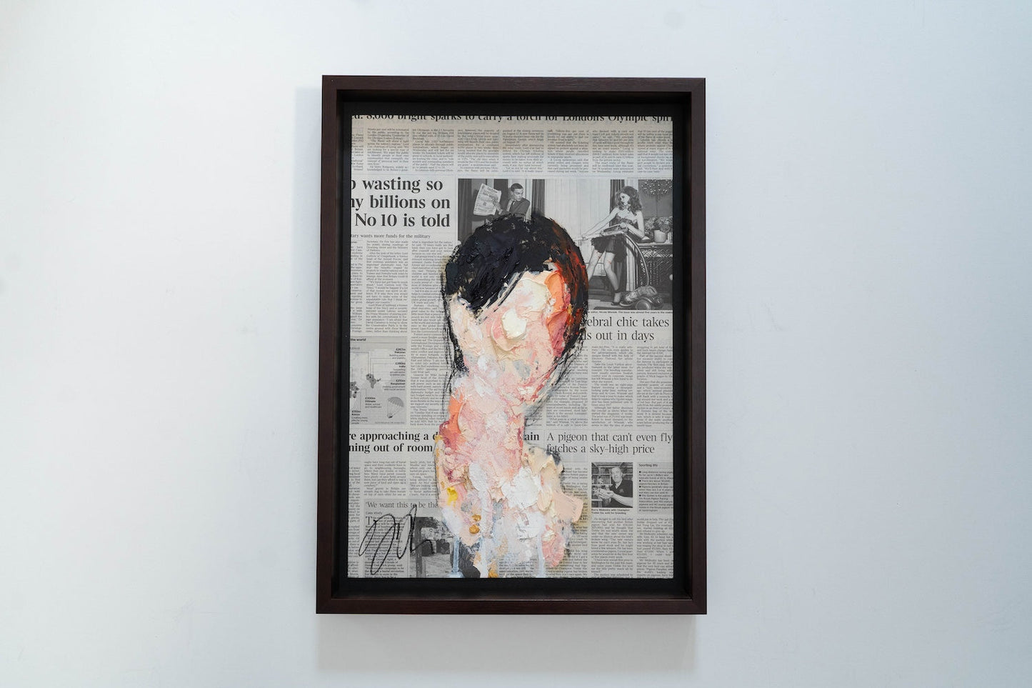 mirror series UNTITLED Portrait (Large size) contemporary painting art
