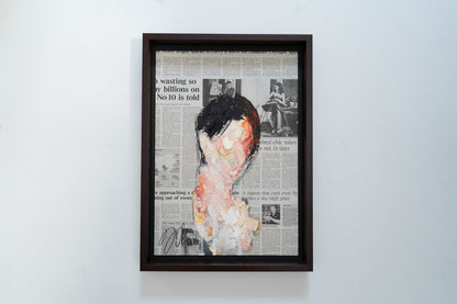mirror series UNTITLED Portrait (Large size) contemporary painting art