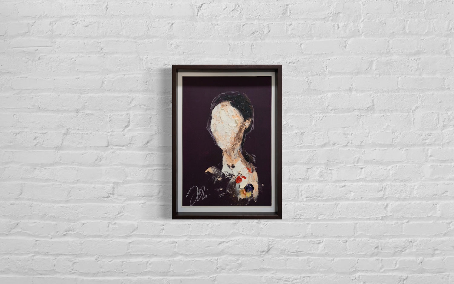 mirror series UNTITLED Portrait (Large size) contemporary painting art