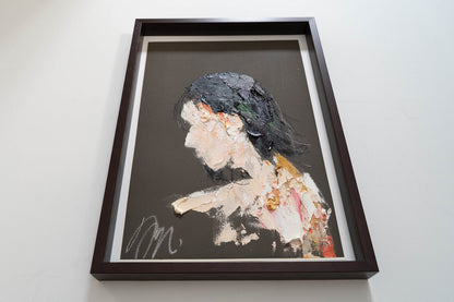 mirror series UNTITLED Portrait (Large size) contemporary painting art