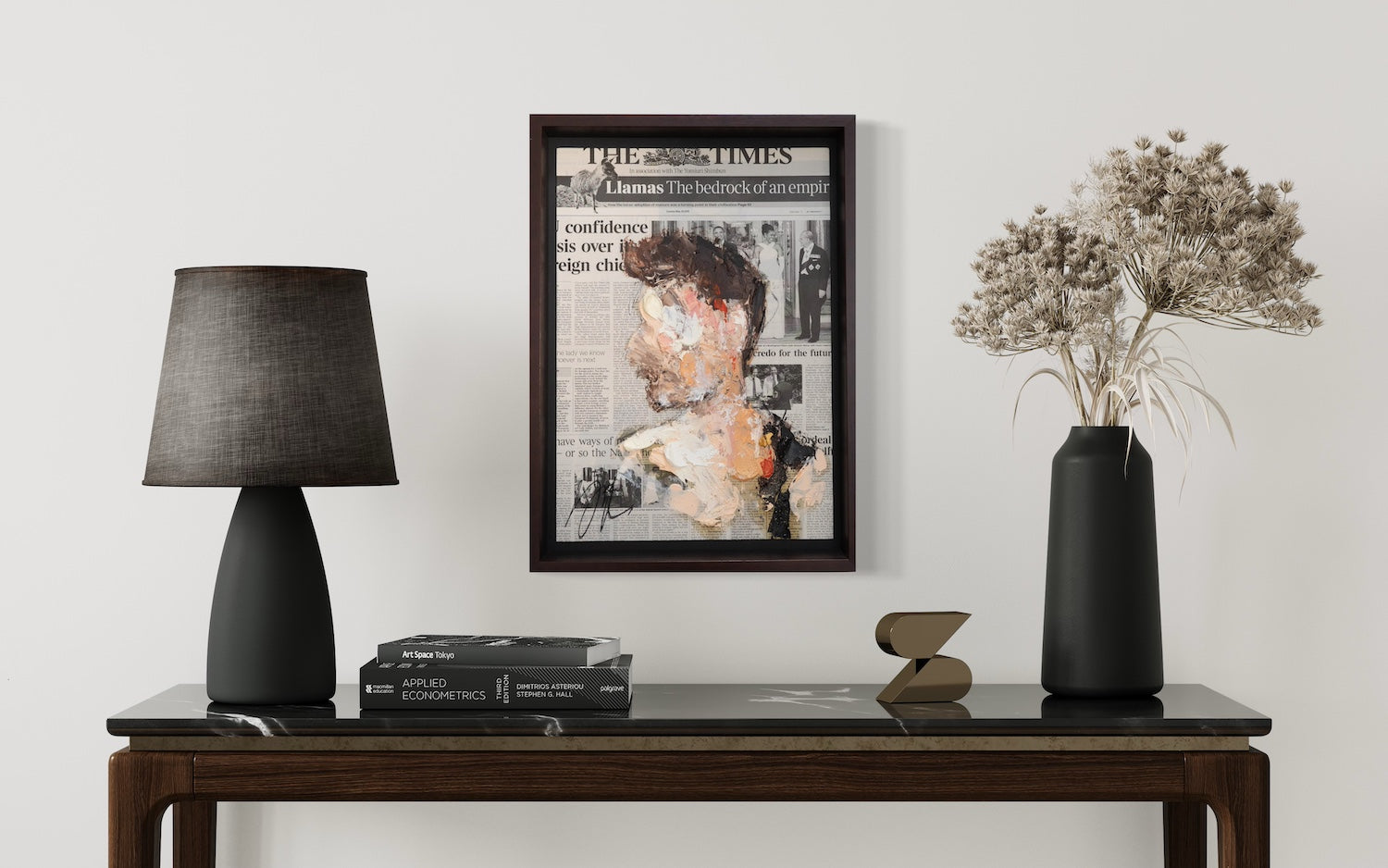 mirror series UNTITLED Portrait (Large size) contemporary painting art