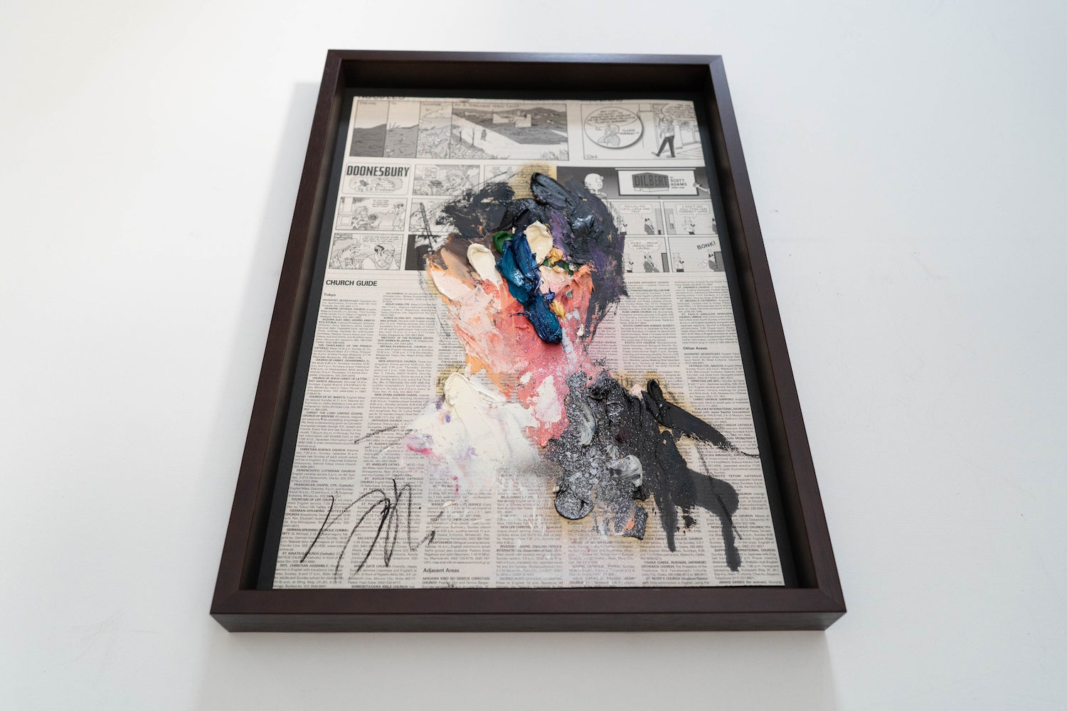 mirror series UNTITLED Portrait (Large size) contemporary painting art