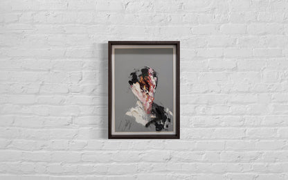mirror series UNTITLED Portrait (Large size) contemporary painting art