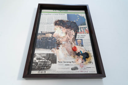 mirror series UNTITLED Portrait (Large size) contemporary painting art