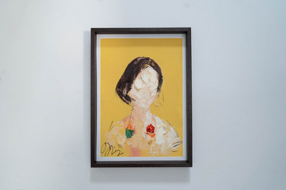 mirror series UNTITLED Portrait (Large size) contemporary painting art