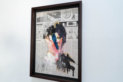 mirror series UNTITLED Portrait (Large size) contemporary painting art