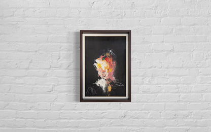 mirror series UNTITLED Portrait (Large size) contemporary painting art