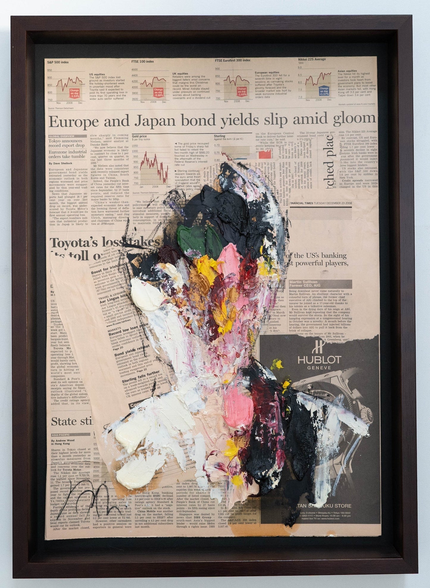 mirror series UNTITLED Portrait (Large size) contemporary painting art