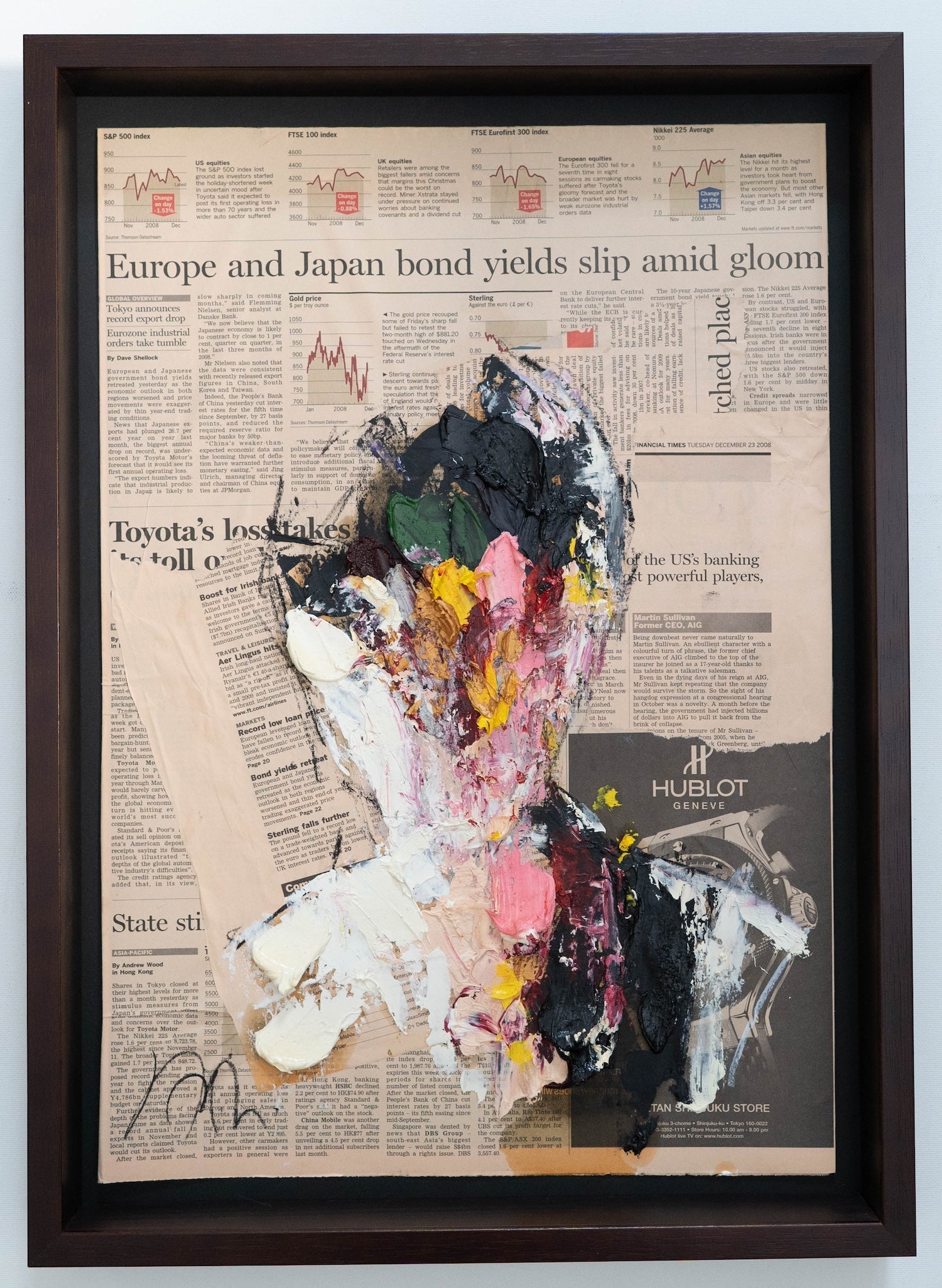 mirror series UNTITLED Portrait (Large size) contemporary painting art