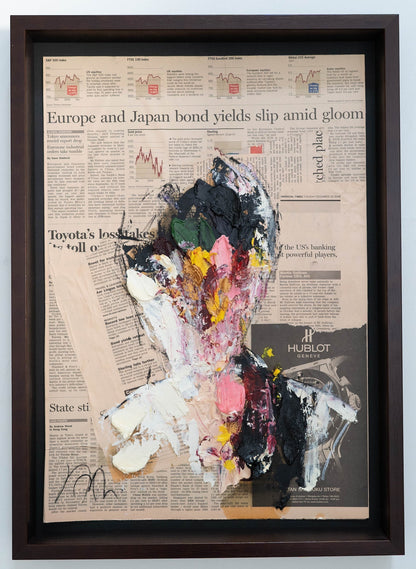 mirror series UNTITLED Portrait (Large size) contemporary painting art