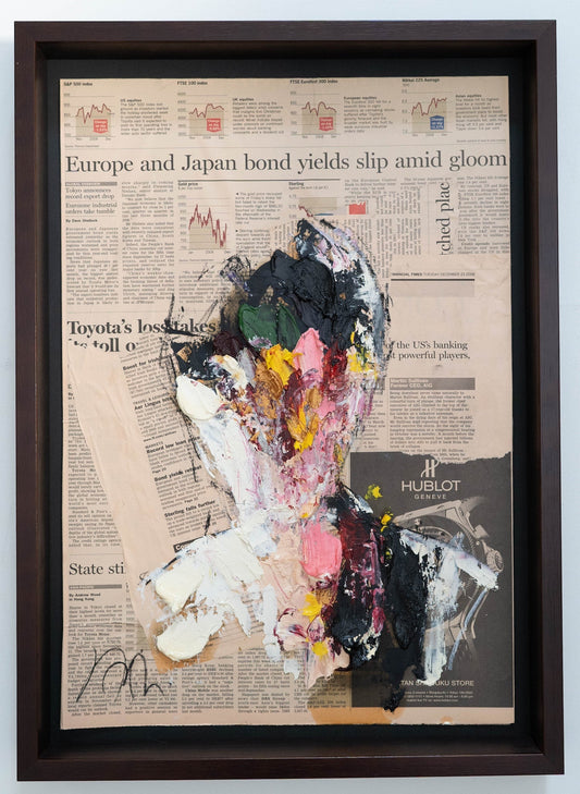 mirror series UNTITLED Portrait (Large size) contemporary painting art