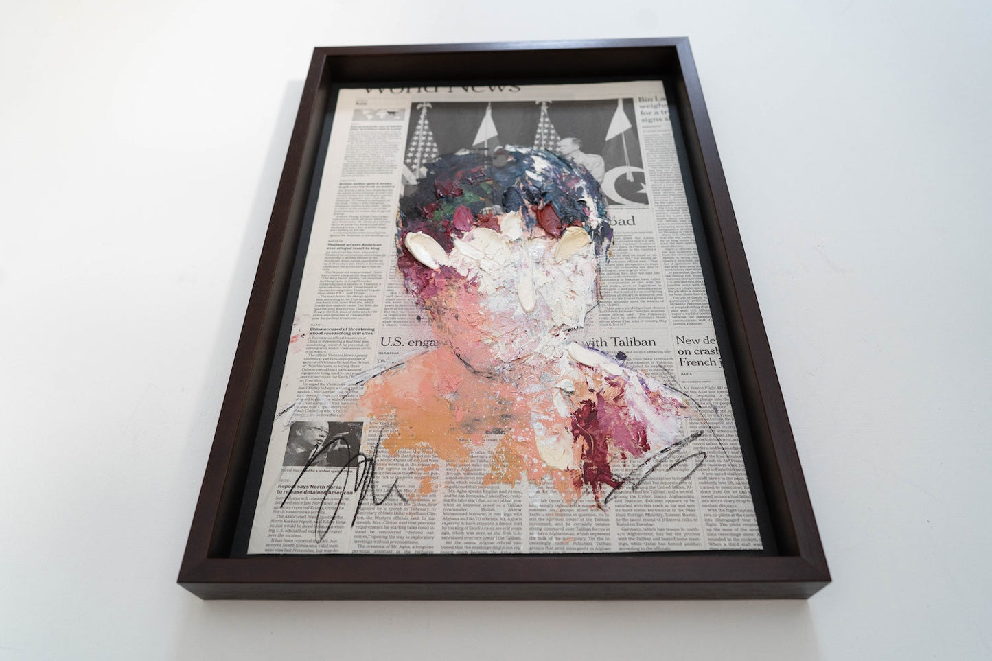 mirror series UNTITLED Portrait (Large size) contemporary painting art