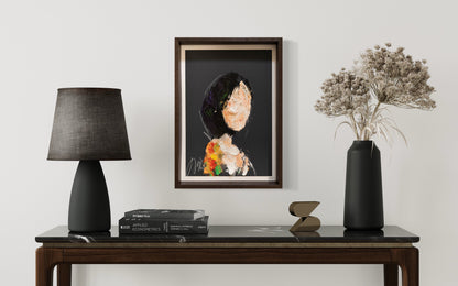 mirror series UNTITLED Portrait (Large size) contemporary painting art
