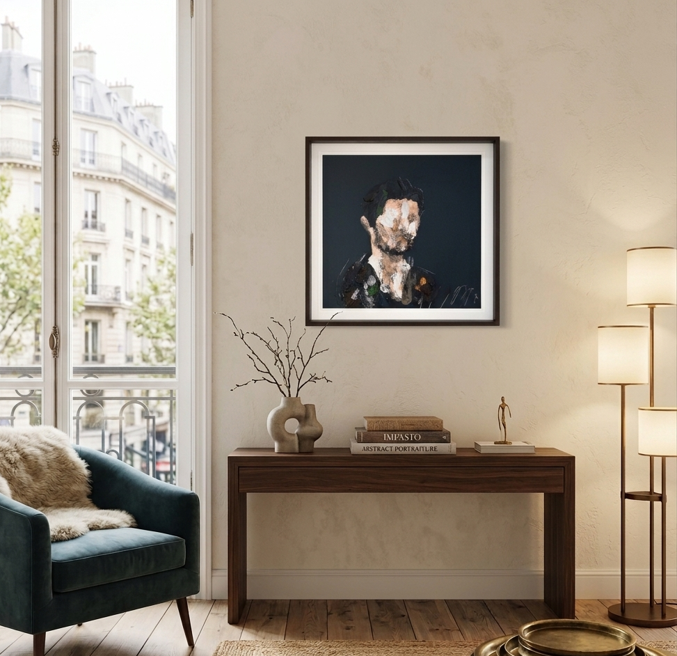 mirror series UNTITLED Portrait (Large size)  contemporary painting art