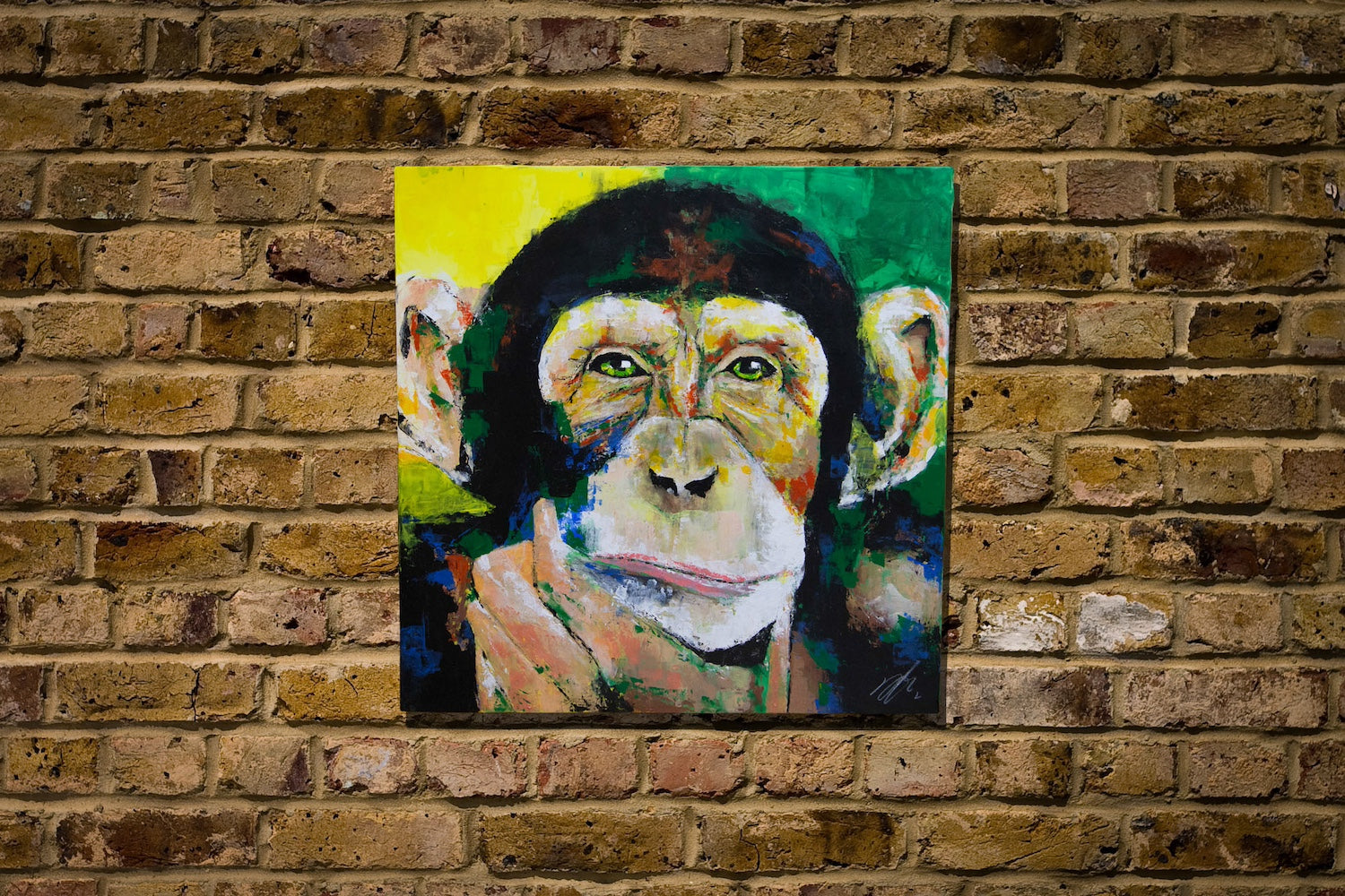 Monkey contemporary painting art