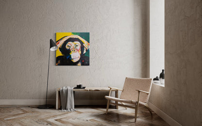 Monkey contemporary painting art