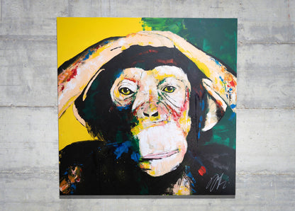 Monkey contemporary painting art