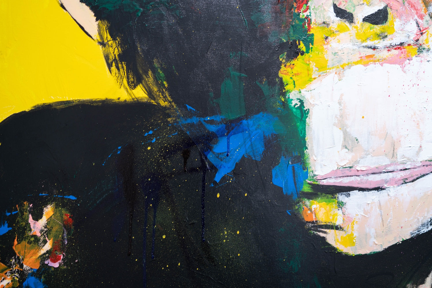 Monkey contemporary painting art