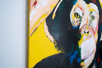 Monkey contemporary painting art