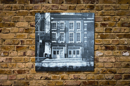 New York city scape composition #11 contemporary painting art
