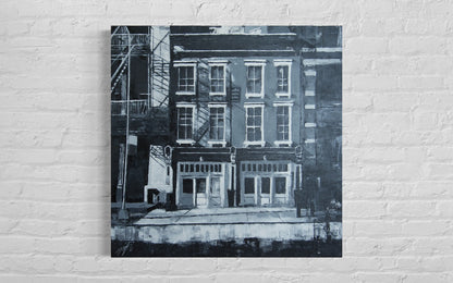 New York city scape composition #11 contemporary painting art