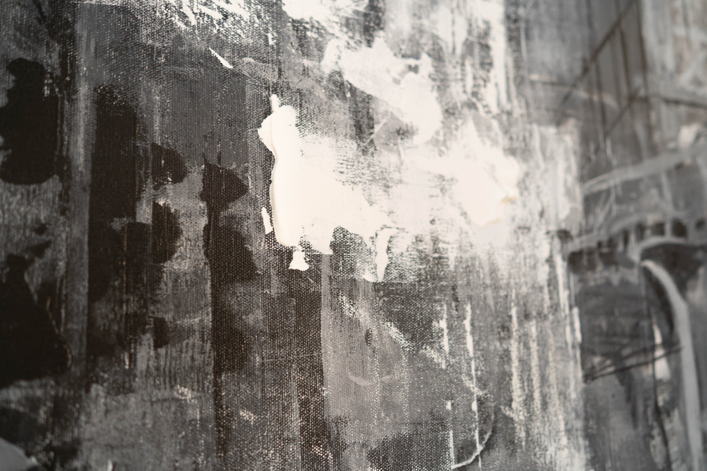 New York city scape composition #14 contemporary painting art