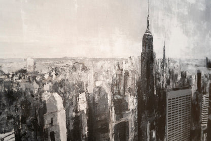 New York city scape composition #15 contemporary painting art