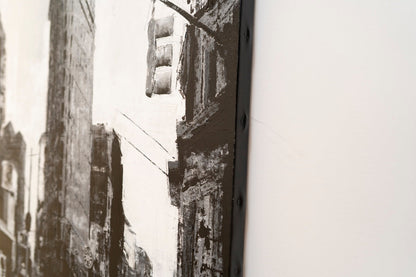 New York city scape composition #16 contemporary painting art