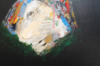owl contemporary painting art