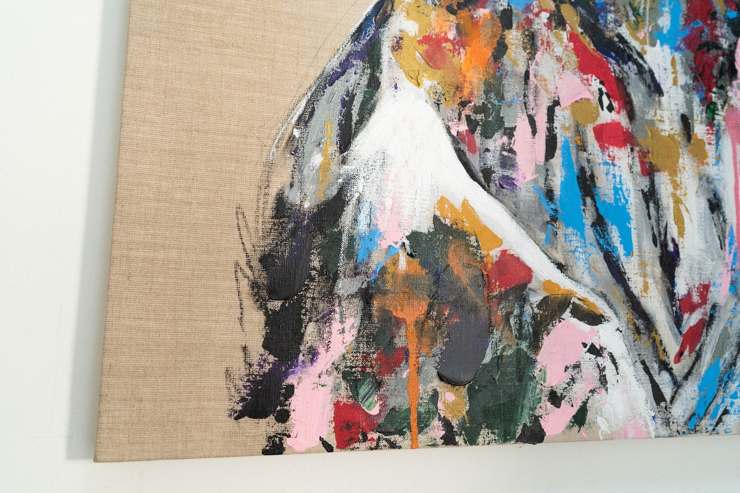 owl contemporary painting art