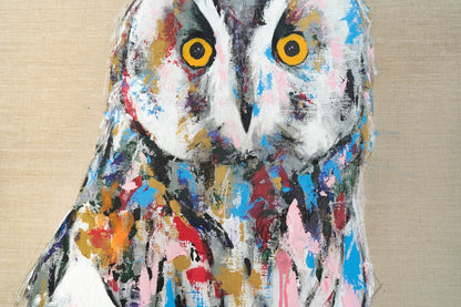 owl contemporary painting art