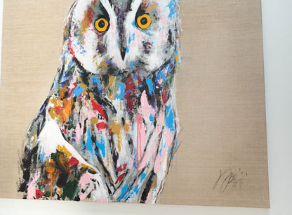 owl contemporary painting art