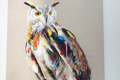owl contemporary painting art