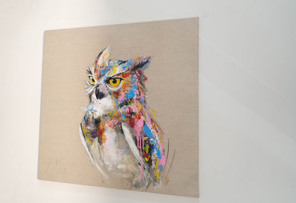 owl contemporary painting art