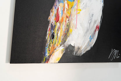 owl contemporary painting art