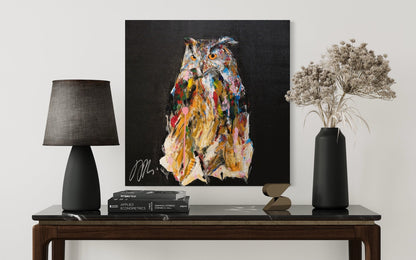 owl contemporary painting art