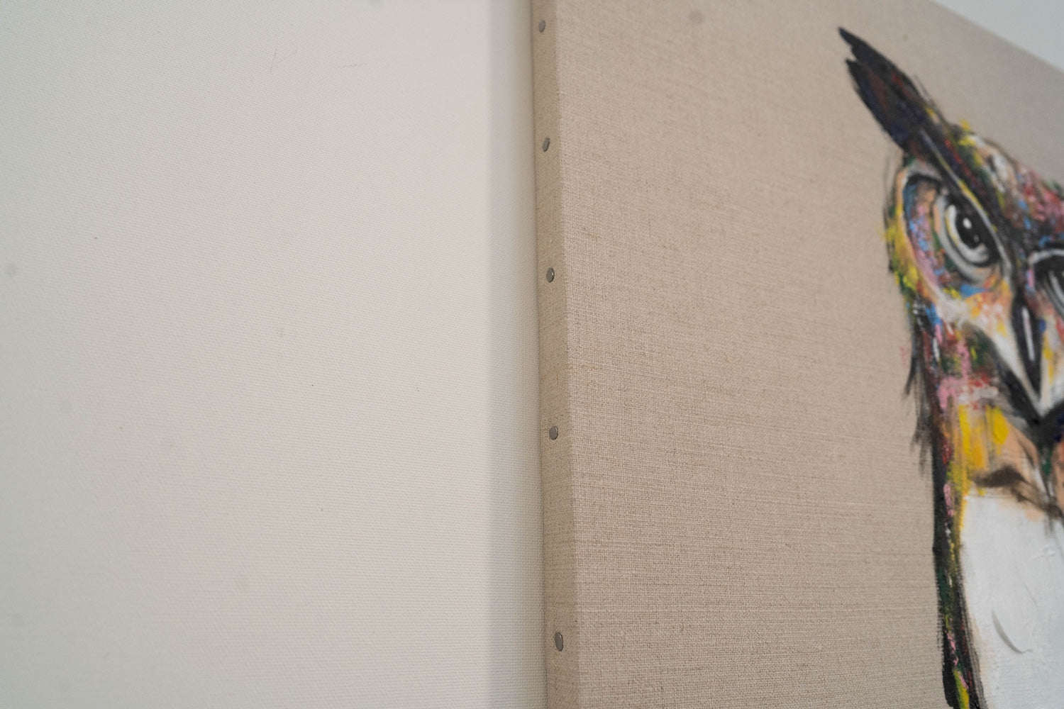 Owl contemporary painting art