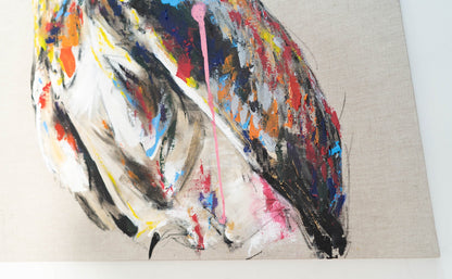 owl contemporary painting art