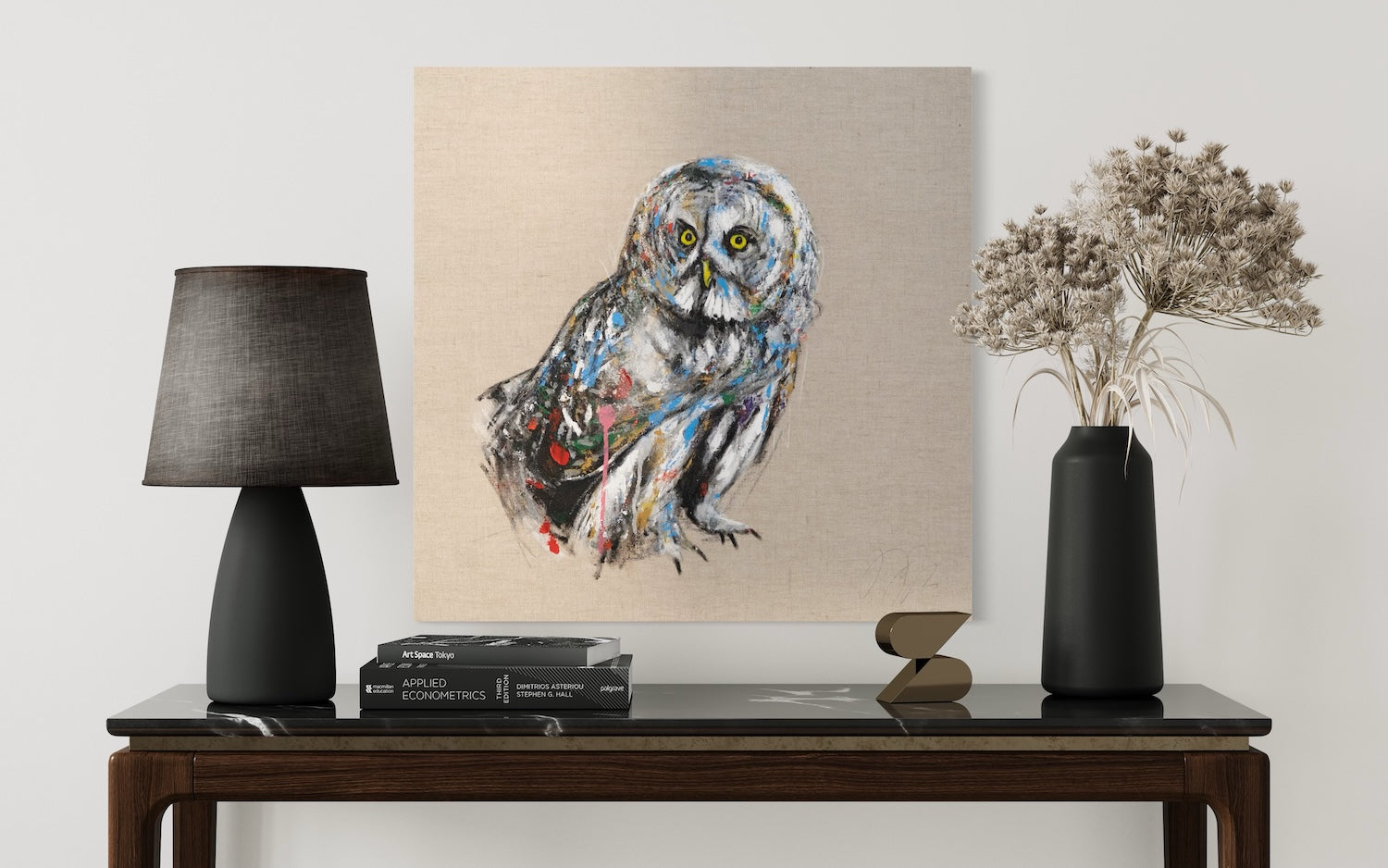 owl contemporary painting art