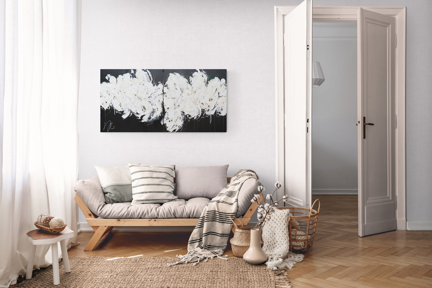 Flowers      contemporary painting art