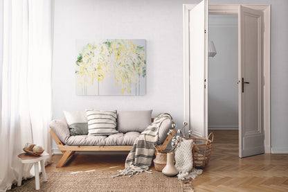 Title of artwork "Flowers" contemporary painting