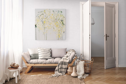 Title of artwork "Flowers" contemporary painting