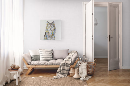 Wolf      contemporary painting art