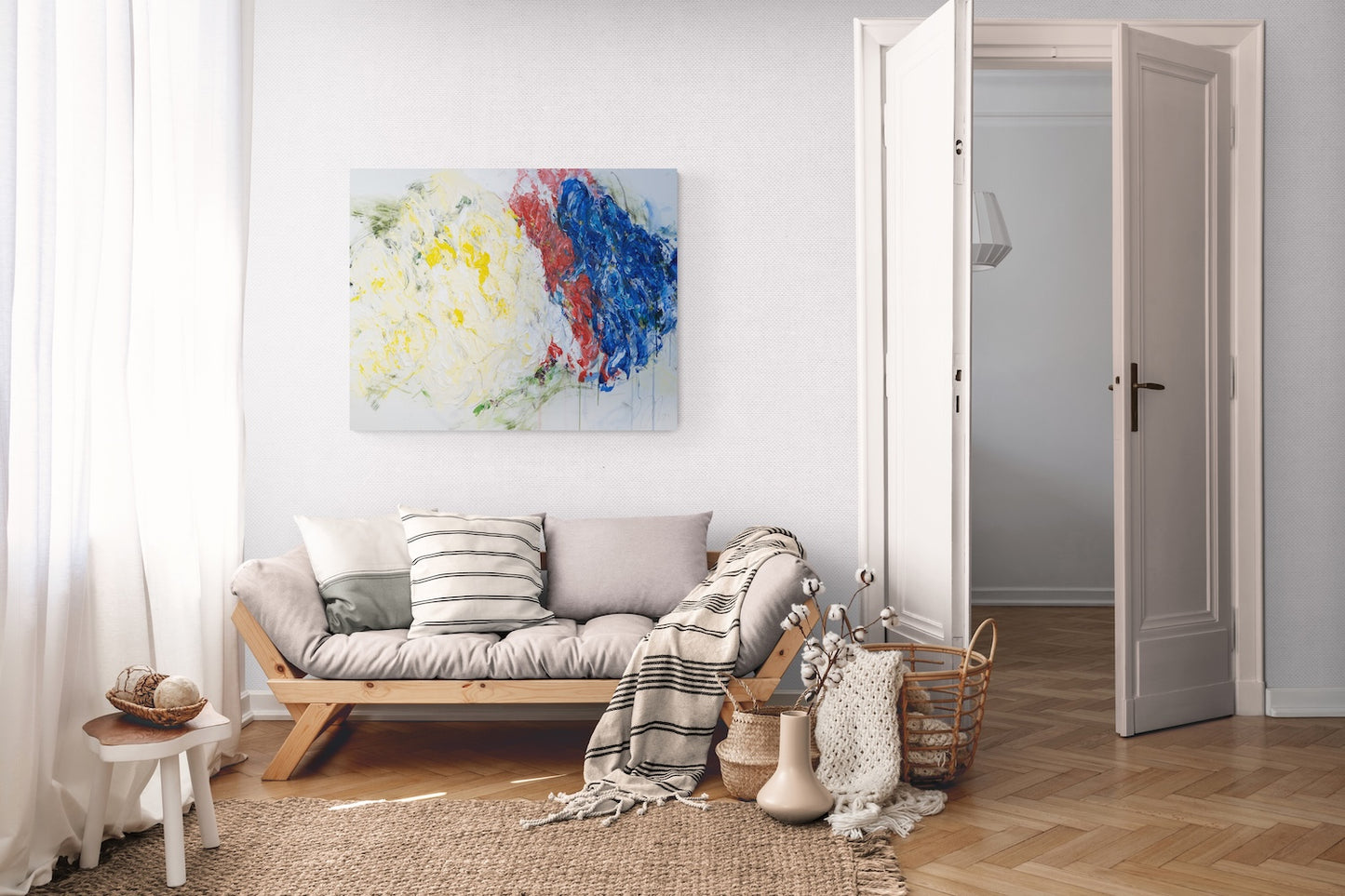 Flowers  contemporary painting art