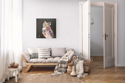 owl  contemporary painting art