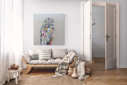 owl contemporary painting art