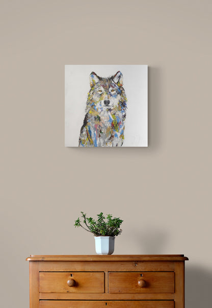 Wolf      contemporary painting art
