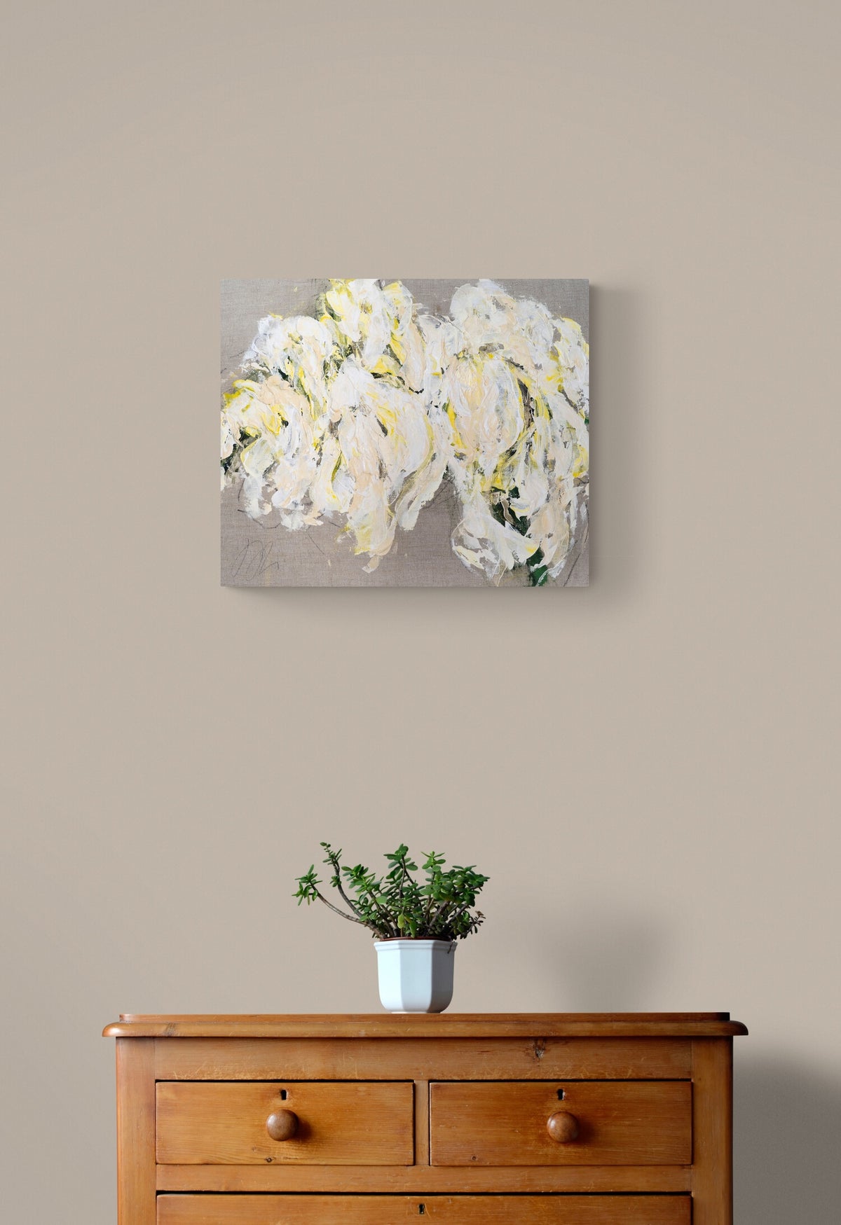 Flowers contemporary painting art