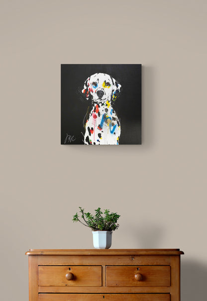 Dalmatian  contemporary painting art